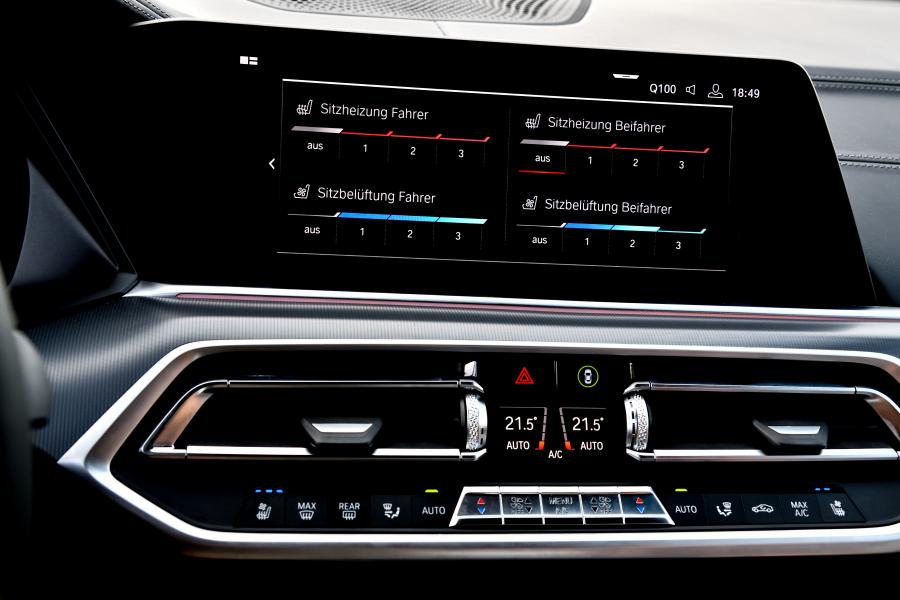 Детали интерьера BMW X5 xDrive30d (G05) 2018 года  (WW) (фото 114 из 146)